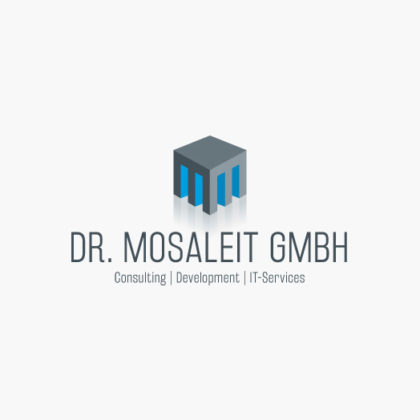 Logo 3D Buchstabe M