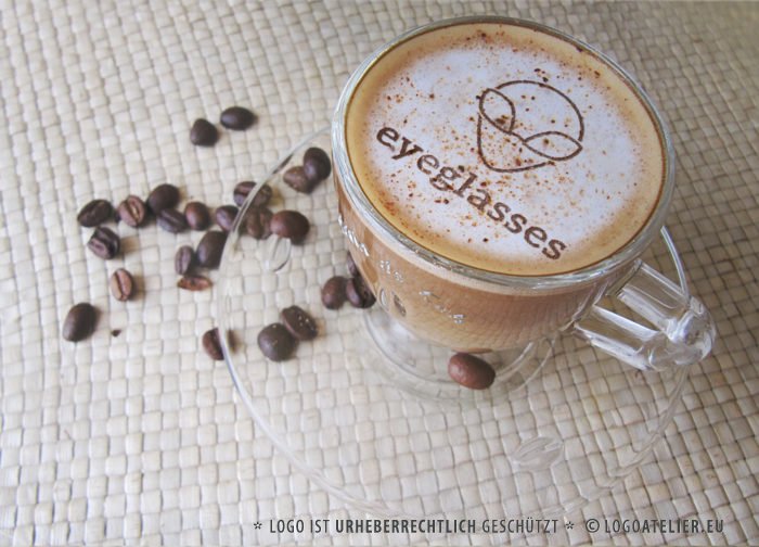 Logo Brille Optiker Alien Medizin Fertiges Logo kaufen Cooles Logo kaufen Ausserordentliches Logo LogoShop LogoAtelier