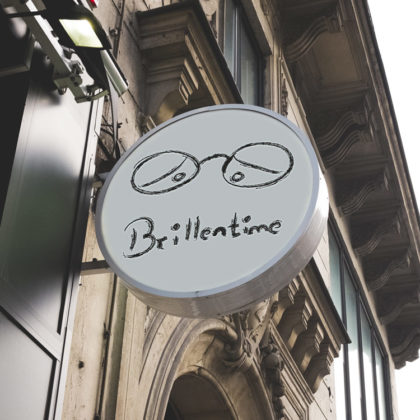 Logo-Brille-Time