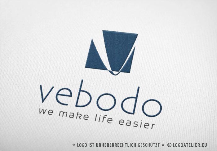 Logo Buchstabe V Anwalt Business Elegant Geometrie Quadrat Planung Exklusives Logo kaufen Logoshop Logoatelier.at