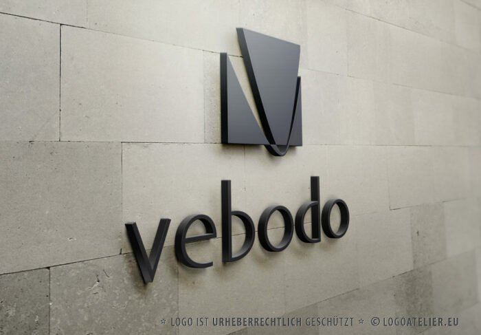 Logo Buchstabe V Anwalt Business Elegant Geometrie Quadrat Planung Exklusives Logo kaufen Logoshop Logoatelier.at