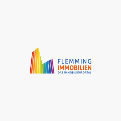 Logo Immobilien Portal bunt