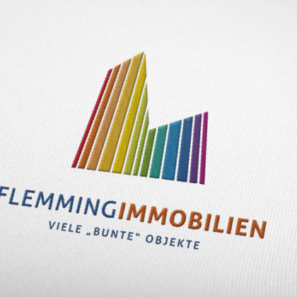 Logo Immobilien Portal bunt