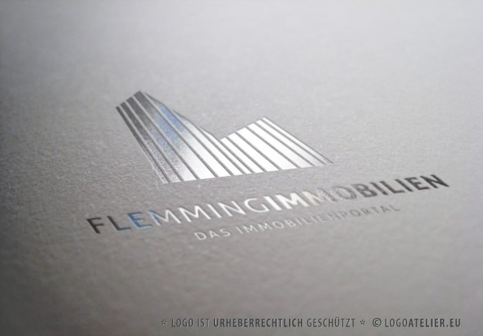 Logo Immobilien Portal bunt