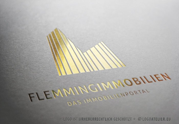 Logo Immobilien Portal bunt