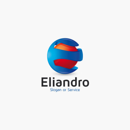 Logo-3D-Buchstabe-E
