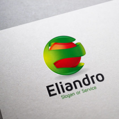 Logo-3D-Buchstabe-E