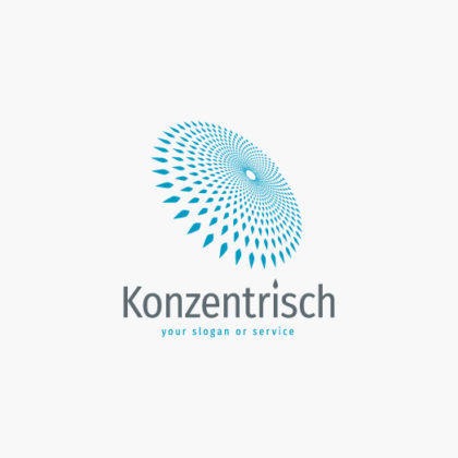 Logo-Abstrakt-Konzentrisch