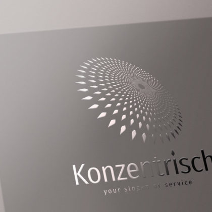 Logo-Abstrakt-Konzentrisch