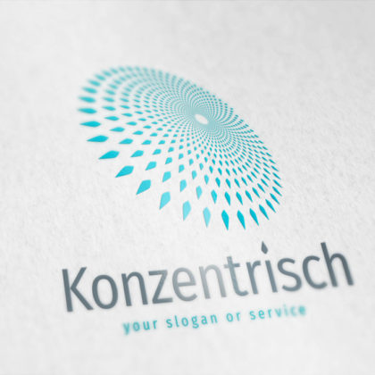 Logo-Abstrakt-Konzentrisch