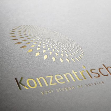 Logo-Abstrakt-Konzentrisch