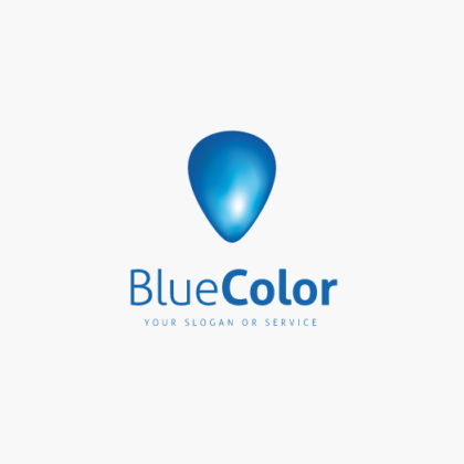 Logo Blaue Form