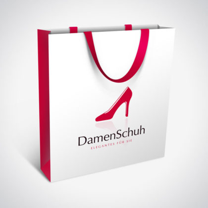 Logo-Damenschuhe-Elegant