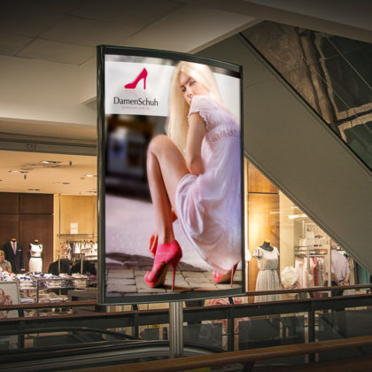 Logo-Damenschuhe-Elegant