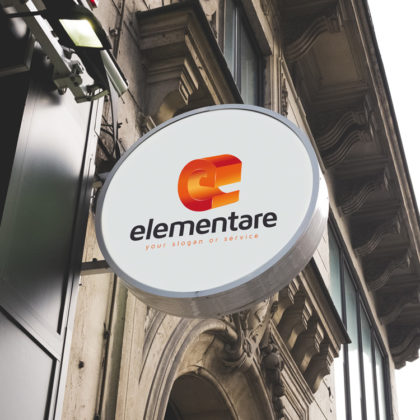 Logo-3D-Buchstabe-E