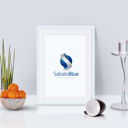 Logo 3D Buchstabe S