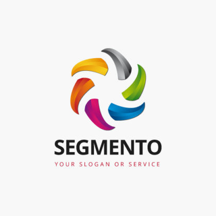 Logo 3D Bunt Konzentrisch