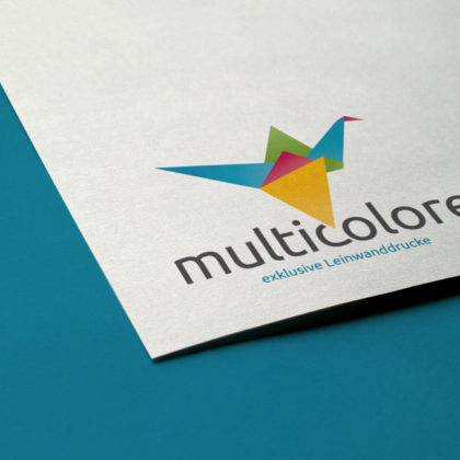 Logo-Bunter-Vogel-Origami
