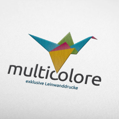 Logo-Bunter-Vogel-Origami