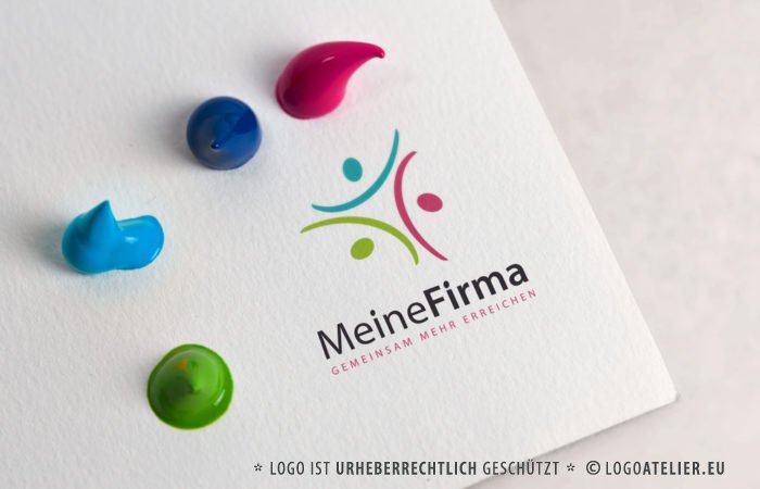Logo-Menschen-Gemeinsam