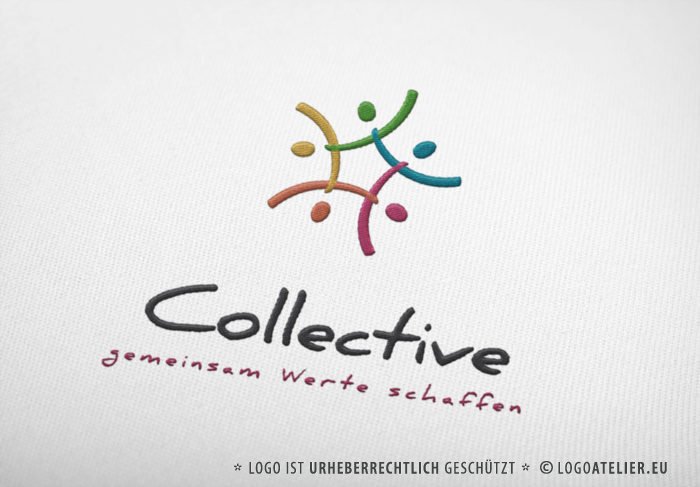 Logo-Menschen-Gemeinsam