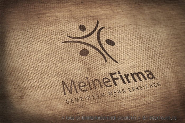 Logo-Menschen-Gemeinsam