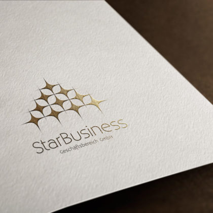 Logo-Sterne-Konstruktion