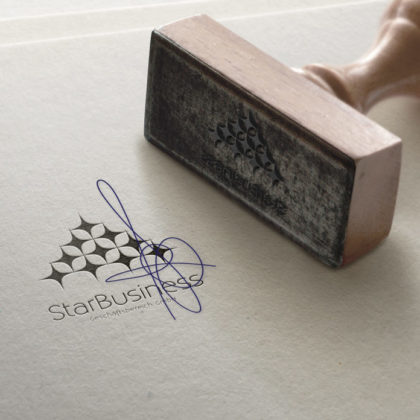Logo-Sterne-Konstruktion