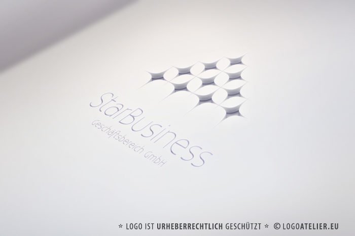 Logo-Sterne-Konstruktion