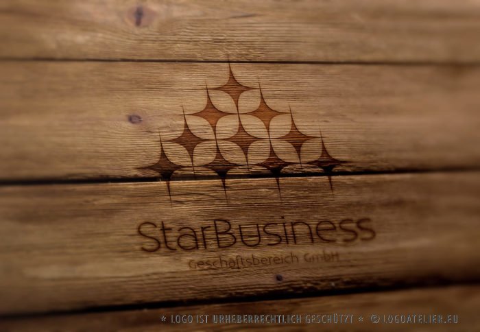 Logo-Sterne-Konstruktion