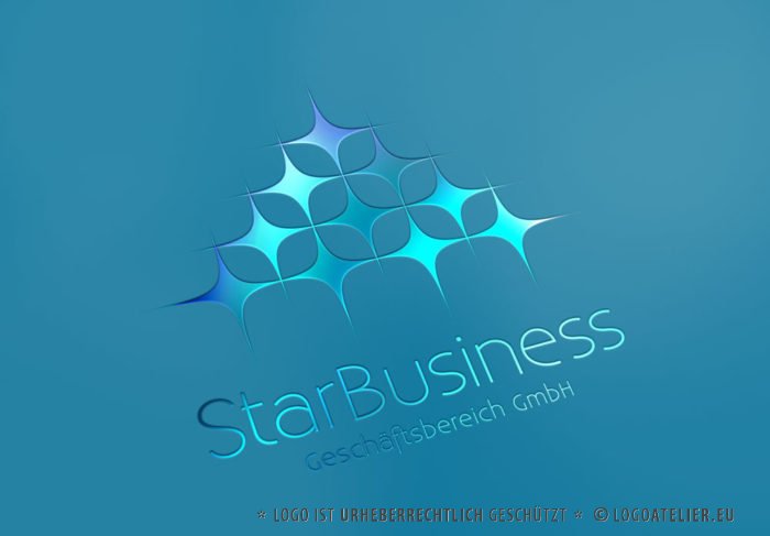 Logo-Sterne-Konstruktion