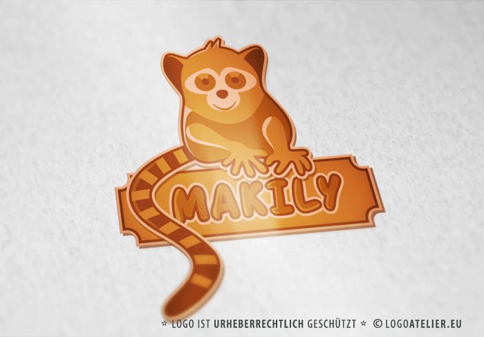Logo-Tiere-Affe-Maki