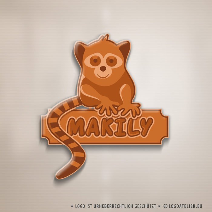 Logo-Tiere-Affe-Maki