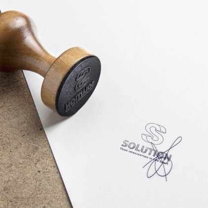 Verdrehter 3D Buchstabe S Logo cooles Logo kaufen