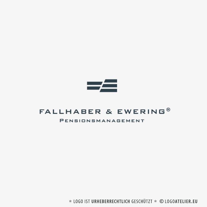 Logo Buchstabe F E Architektur, Baufirma Controlling Edel Entwicklung Geometrie Grau Immobilien Ingenieur Konstruktion Planung Raum Rechteck Simple Technik Fertiges Logo kaufen LogoShop LogoAtelier.eu