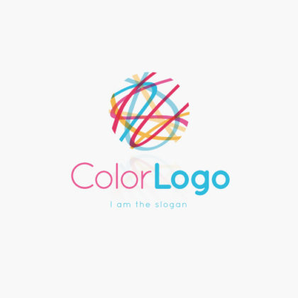 Logo Bunte Linien