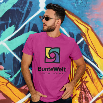 Logo Bunte Welt Blume Linse Fotograf Licht Leben Treffen Mandala Positiv Konzentrisch Regenbogen Team Fertiges Logo kaufen Logoshop Logoatelier.eu