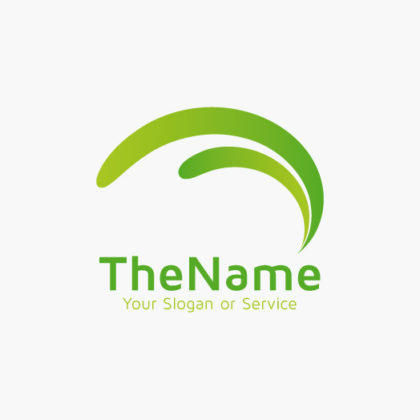 Logo Bogen Pflanze