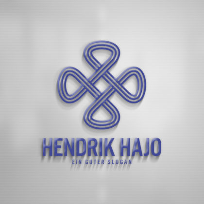 Logo Buchstabe H Form