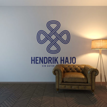Logo Buchstabe H Form