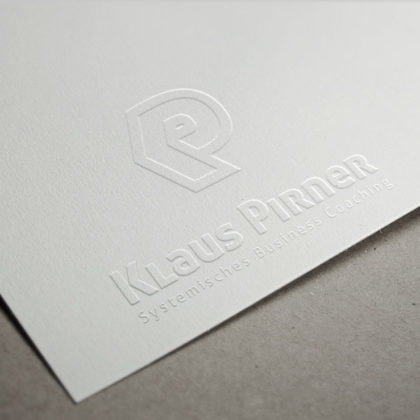 Logo Buchstabe K und P