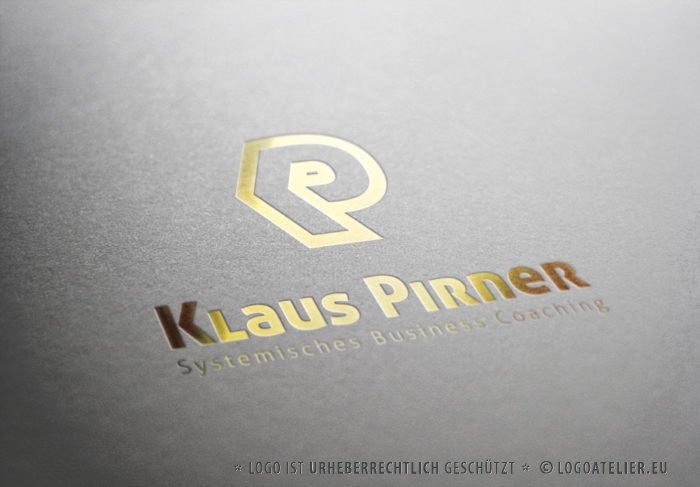 Logo Buchstabe K und P