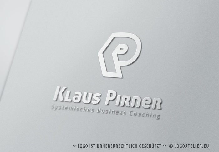Logo Buchstabe K und P