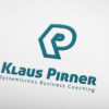 Logo Buchstabe K und P