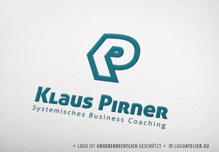 Logo Buchstabe K und P