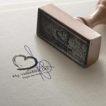 Logo Herz Valentine