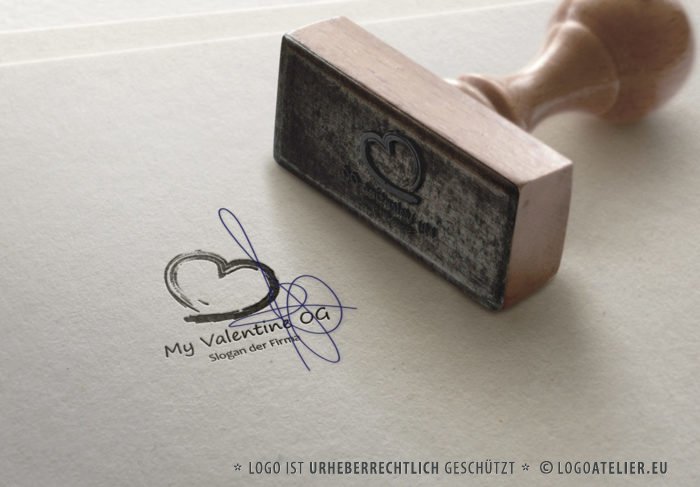 Logo Herz Valentine Logo Herz Valentine