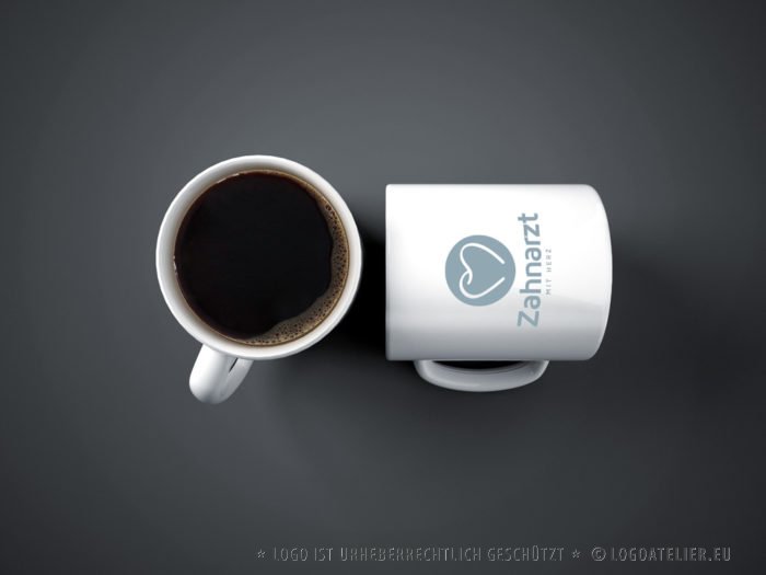 LogoAtelier Zahnarzt mit Herz