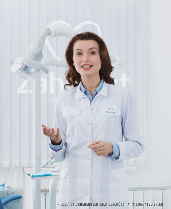 LogoAtelier Zahnarzt mit Herz