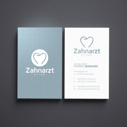 LogoAtelier Zahnarzt mit Herz